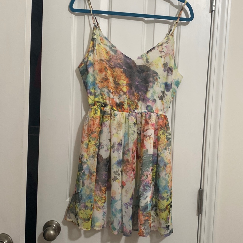 Colorful sundress worn maybe twice